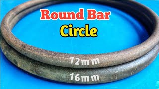 How To Bend A Bar into Circle // How To Bend Bars