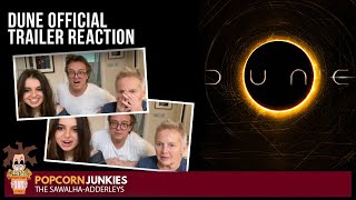 DUNE (Official Trailer) The POPCORN JUNKIES Family Reaction