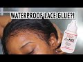 WATERPROOF LACE FRONTAL INSTALL?! USING LACE PASTE! l WHITFABBY