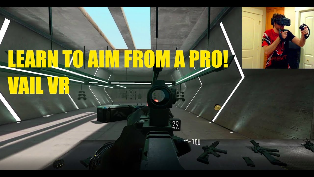 Pro Aim Tutorial Vail VR YouTube