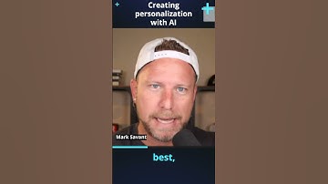 Creating personalization with AI