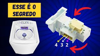 Trava Da Tampa Electrolux - Veja Como Jumpear Corretamente