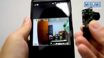 5 mega pixel UVC camera demo with android phone google play