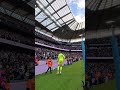How Donnarumma celebrates with the fans 🧤🩵 #football #mancity #premierleague