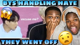 BTS putting disrespectful people in their place! | Reaction