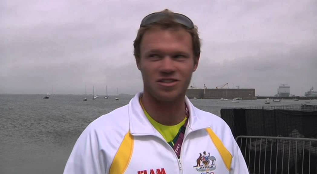 London 2012 - Nathan Outteridge - Day 4