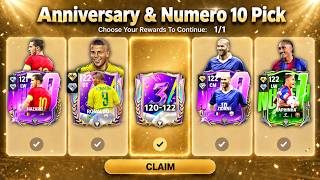 I Opened Anniversary & Numero 10 Packs & Pulled 2x 122 OVR Players In #fcmobile  screenshot 5
