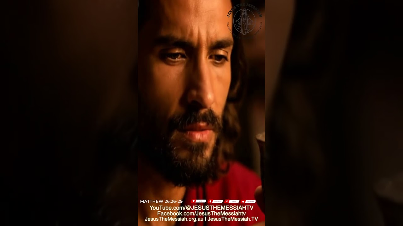 The Last Supper: Jesus Institutes the Eucharist | Matthew 26:26–29 #jesusthemessiah #eucharist #god