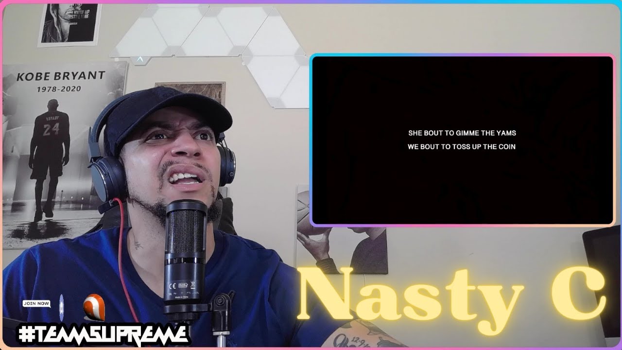 HE GOING CRAZYY!!!! Nasty C - Sticky (C MIX) (REACTION)
