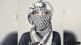 Lightweight Plaid Hijab Scarf for Men and Women Arab Desert Headscarf Soft Tactical Hiking Scarves U screenshot 4