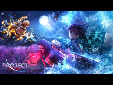 TRAINING FOR THUNDER BREATHING IN THE NEW BEST DEMON SLAYER GAME! | Project Slayers