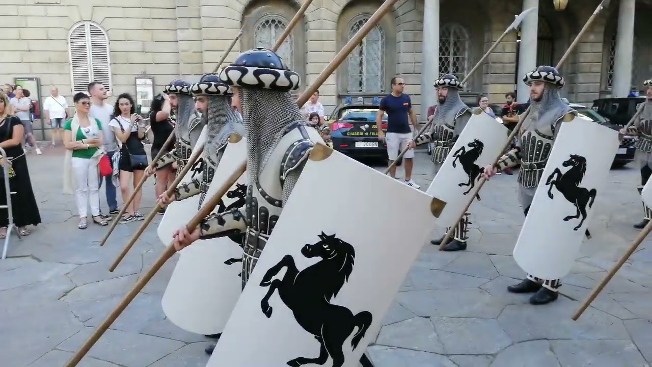 Giostra del Saracino - Arezzo 2022 - parata dei cavalieri