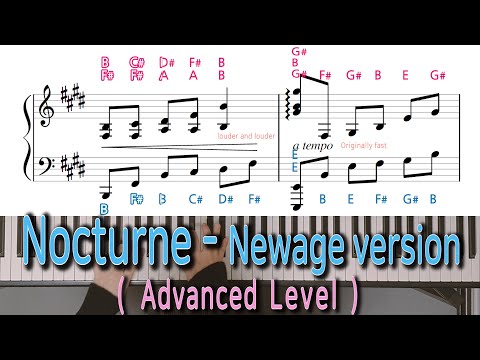Chopin Nocturne - New Age Version (Advanced Level) Chopin - Nocturne Op.9 No.2 - Chopin