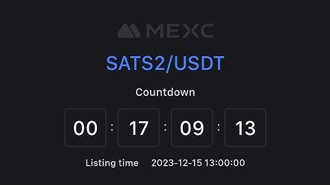 SATSMAX TOKEN || LISTING ON MEXC || BUY NOW || POSSIBLE X5 OR 10X