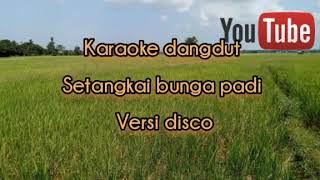 Lagu karaoke dangdut SETANGKAI BUNGA PADI VERSI DISCO...