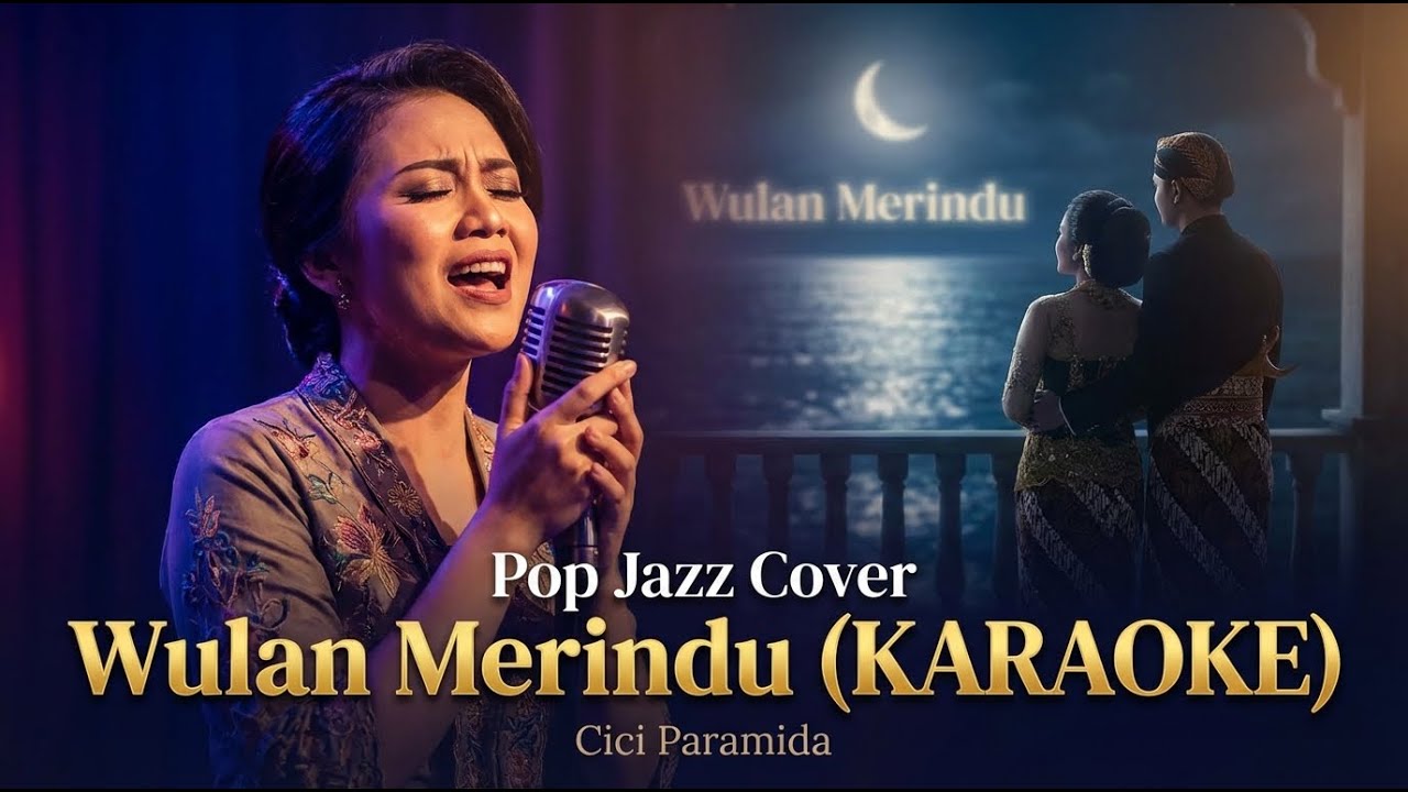 Wulan Merindu (KARAOKE) - Cici Paramida | Pop Jazz Cover by Cover Suara