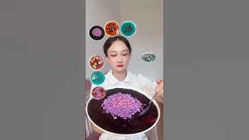 Lotus root powder colorful series colorful food drawing