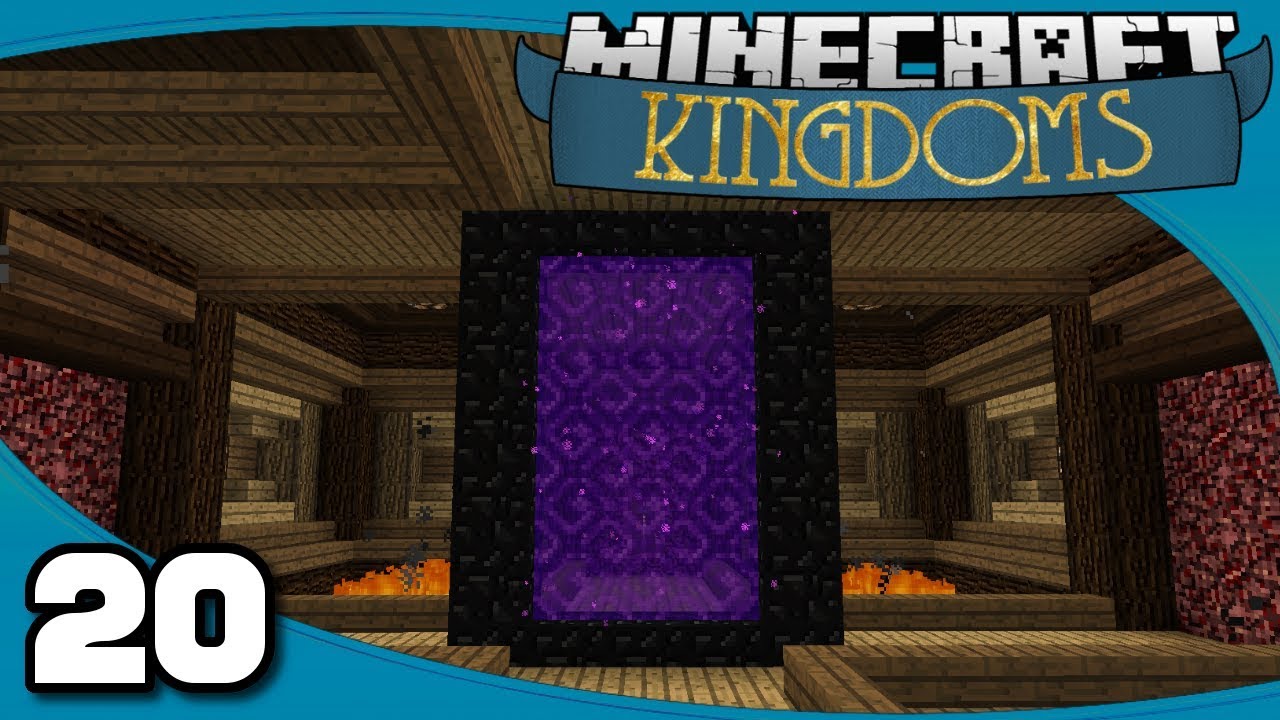 Kingdoms II - Ep. 20: New World Nether Hub kid-friendly dc