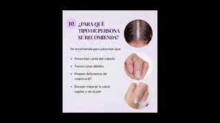 Biotina: salud y cuidado estético - nutrición