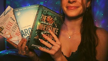 ASMR for Charity | Book Tapping, Tracing and Gripping