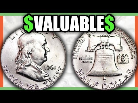 FRANKLIN HALF DOLLARS WORTH MONEY - VALUABLE SILVER COINS TO LOOK FOR
