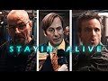 Saul x pinkman x walter edit  bettercallsaul  breaking bad  bee gees  stayin alive