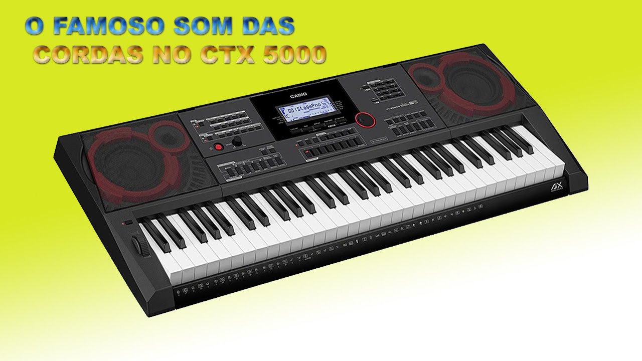 ctx 5000 casio preço