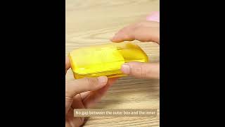 4 Compartment Small Portable Daily Pill Box #medicina #pillbox #medication #health #healthy