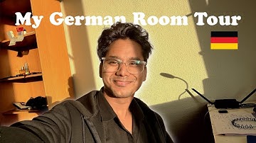 My German Student Room Tour! 🏠 | Ep- 23 | German Series | Ankit Gxpta