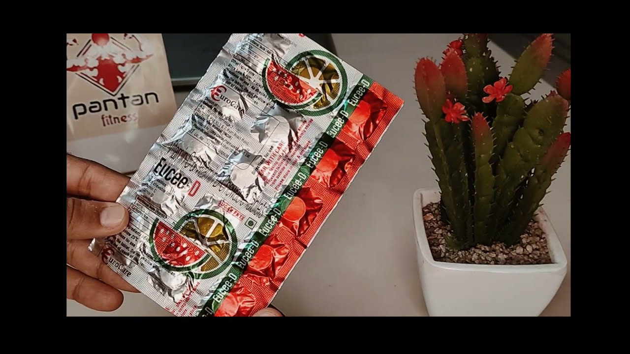 [Hindi] Eucee D | Vitamin C with Vitamin D Chewable Tablets Benefits in Hindi - PanTan