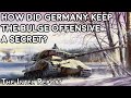 Battle of the bulge  how did germany keep the offensive a secret