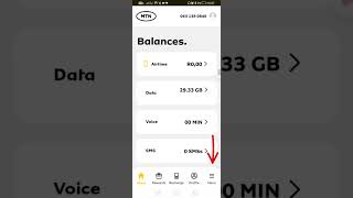 How to do MTN Data Share using your App | Data Share | MTN | Prepaid | Contract screenshot 5