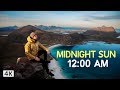 24 HOURS of SUN - Lofoten Norway (4K)