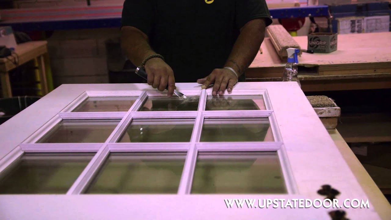 UPSTATE DOOR Muntin repair YouTube