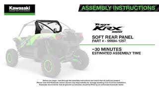 99994-1297 Soft Rear Panel - Installation Video - YouTube