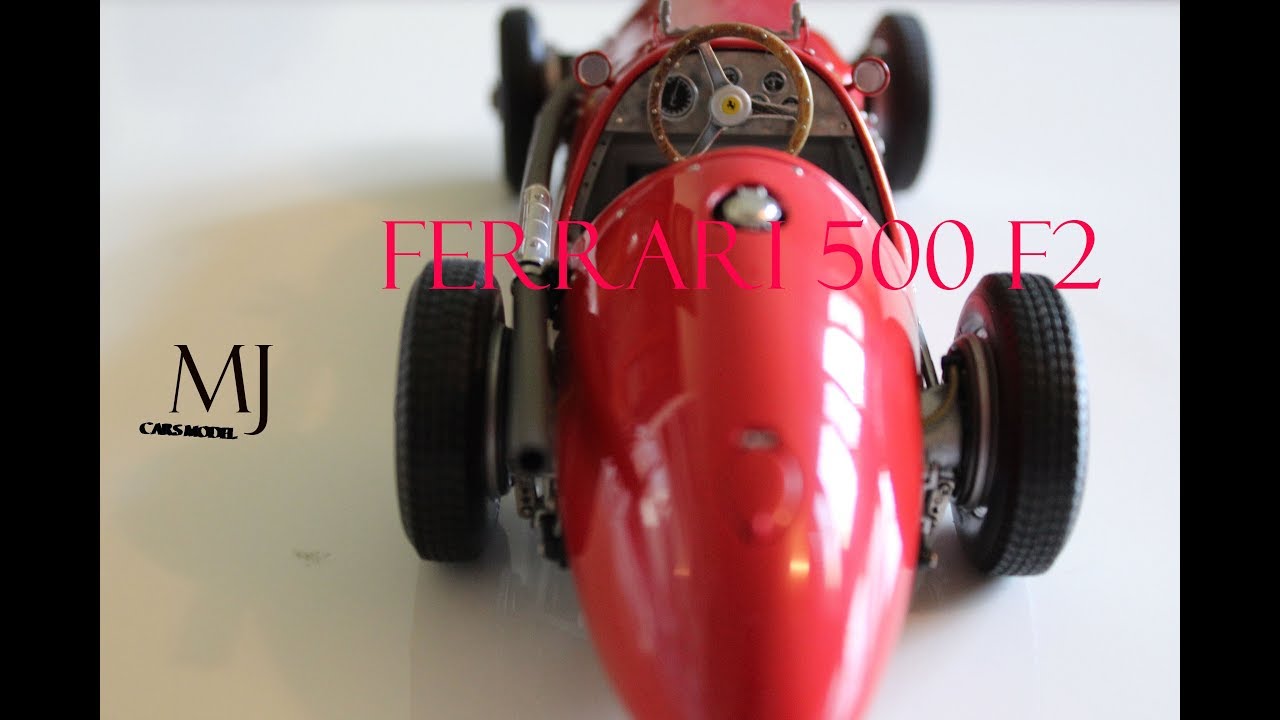 Ferrari 500 F2 Grand PRIX Race Car by CMC 1/18. - YouTube