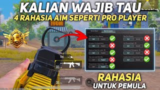 BASIC SETTING AGAR AIM RAPI SEPERTI PRO PLAYER | SETTINGAN DASAR UNTUK PEMULA PUBG MOBILE