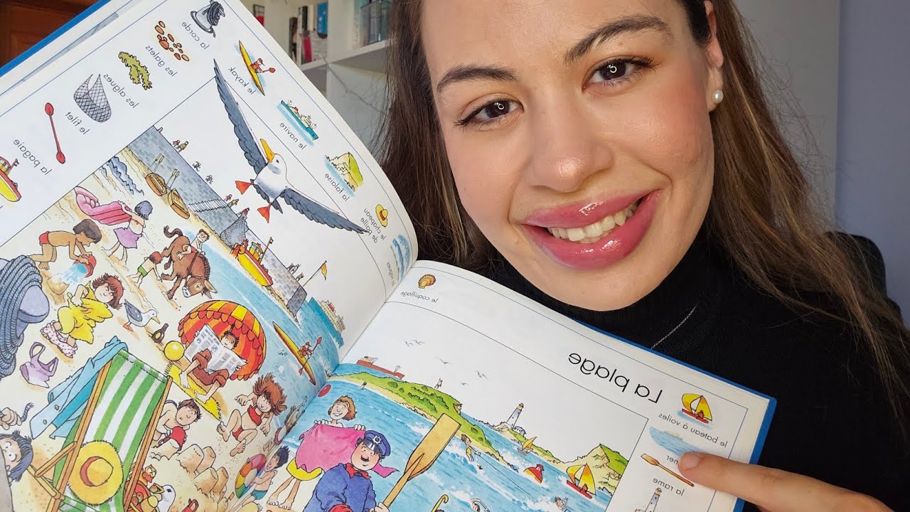 ASMR Let's Learn French 🇫🇷 (Beach Vocabulary)