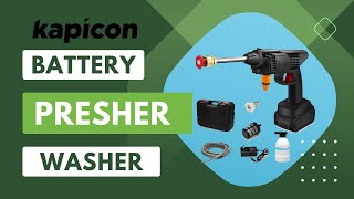KAPICON Battery Pressure Washer