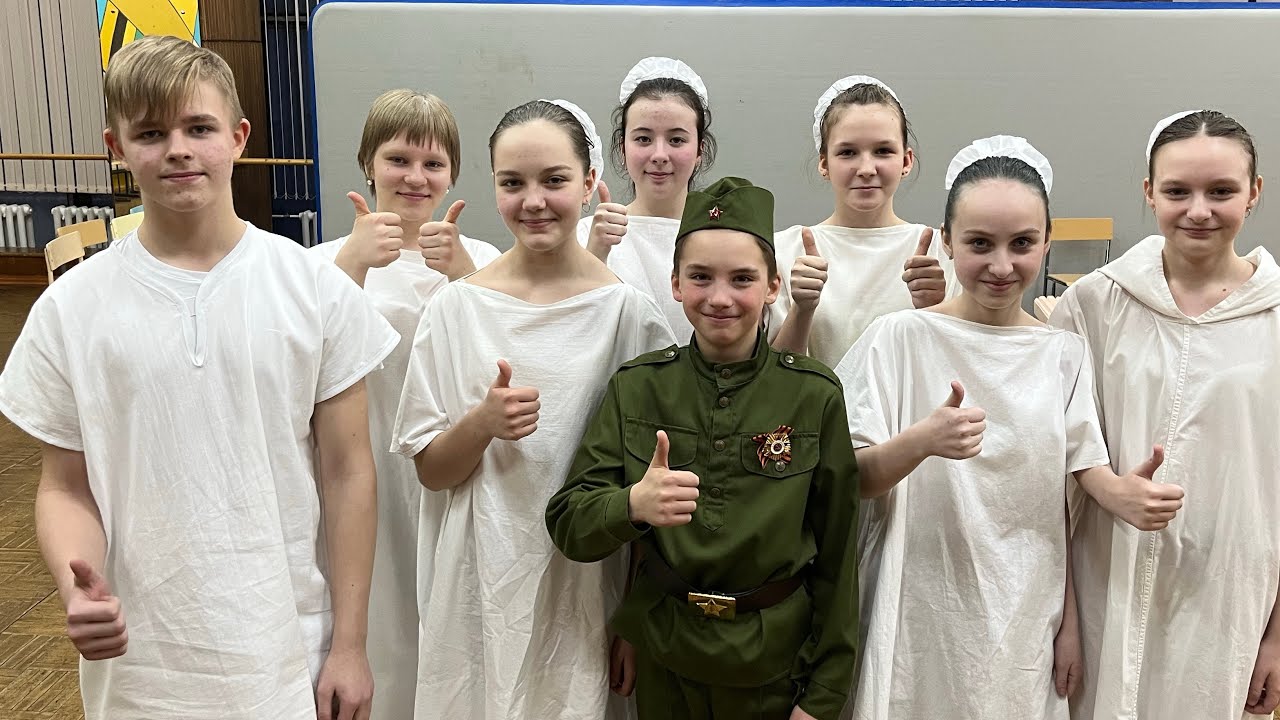Выступление школы #20 имени Ивана Ивановича Наймушина. Инсценирование ...
