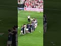 Spanish club Rayo Vallecano dedicated their historic win to the Palestinian people