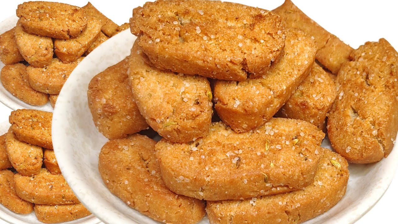 गेंहू के आटे से बनाए मजेदार नाश्ता जो पूरे महीने खराब नही होगा चाहे चाय के साथ या हर कभी खाए