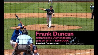 ... — reno aces (triple-a pacific coast league) arizona diamondbacks
right-handed pitching prospect frank...