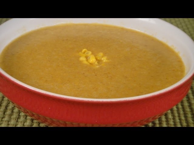 Curried Spiced Sweetcorn Soup