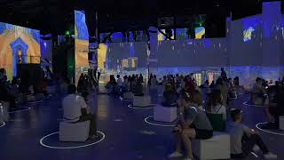 A few minutes inside the Immersive Van Gogh Exhibit