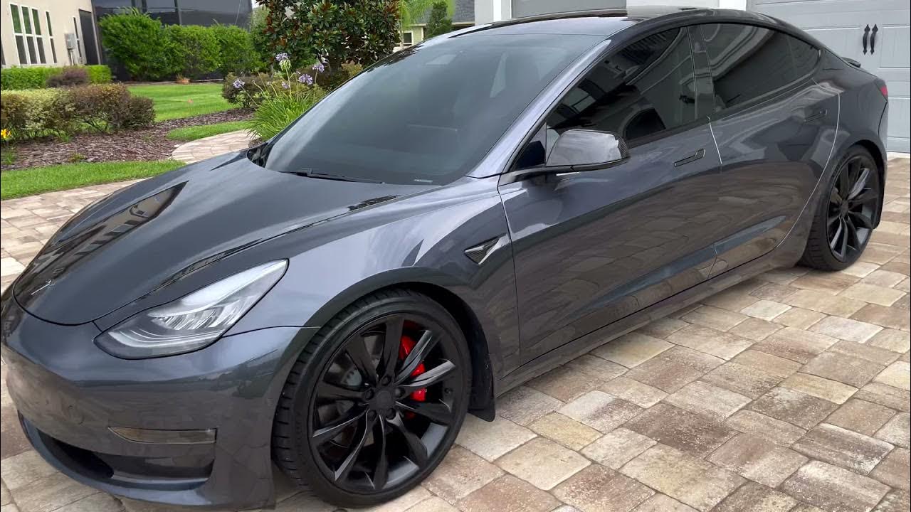 For Sale: 2018 Tesla Model 3 Performance In Midnight Silver Metallic, Blk  Interior $12K In Upgrades! - Youtube