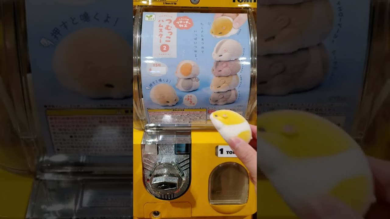 New Kawaii Yell Hamster Gashapon Toys