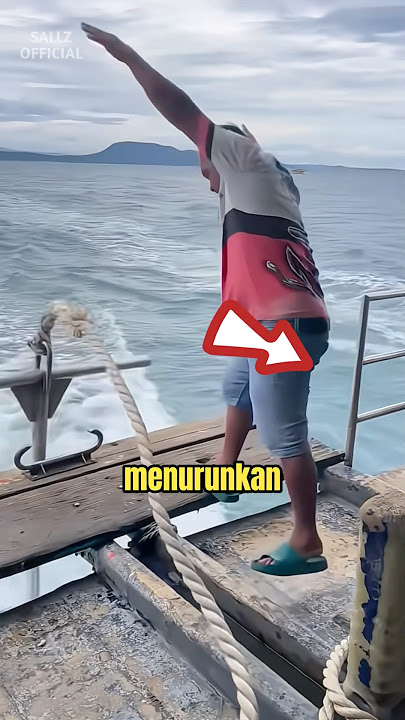 Beginilah Perjuangan Saat Menurunkan Jangkar di Tengah Lautan! #feedshorts #shortvideo #shotsviral