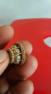 Mendak Keris Cincin Keris Emas