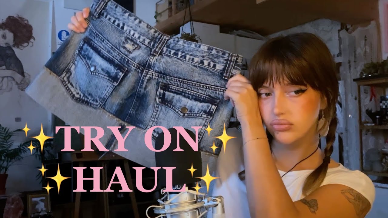 ASMR ITA😴try on haul whispering rilassante per farti dormire